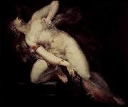Johann Heinrich Fuseli Die Sunde, vom Tod verfolgt France oil painting artist